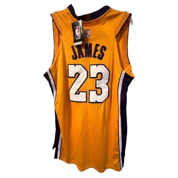 Nike Wish Los Angeles Lakers LeBron James 23 Jersey Men's XL (52) - Picture 3 of 9